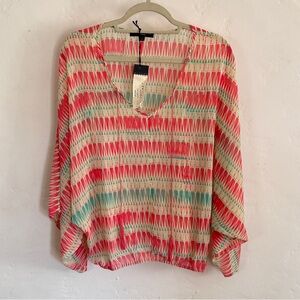 Y2k SANCTUARY Flowy Blouse, NWD, Size Medium